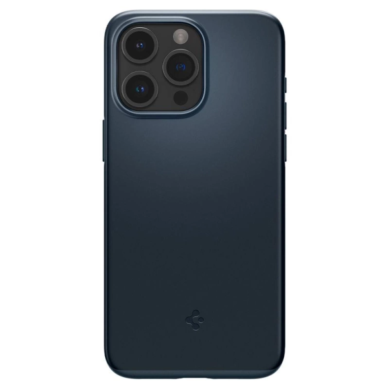 Spigen Thin Fit, Metallschiefer – iPhone 15 Pro