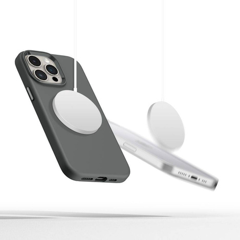 TECH-PROTECT SILICONE PURE MAGSAFE IPHONE 15 PRO MAX CLAY