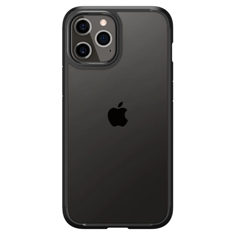 Etui IPHONE 12 / 12 PRO Spigen Ultra Hybrid Matte czarne