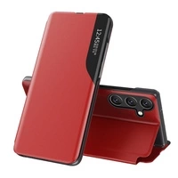 Eco Leather View Case Samsung Galaxy S25+ Red