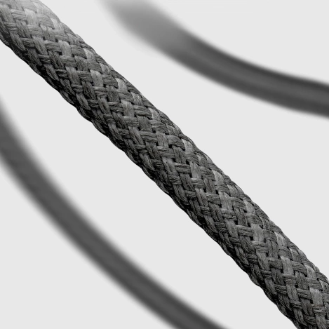 SBS TECABLETISSUETCK USB-C - USB-C 1.5m 60W braided cable - black