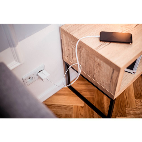 Forcell Ładowarka Sieciowa ze złączem USB typ C - 3A 45W z funkcją ładowania PD i QC 4.0