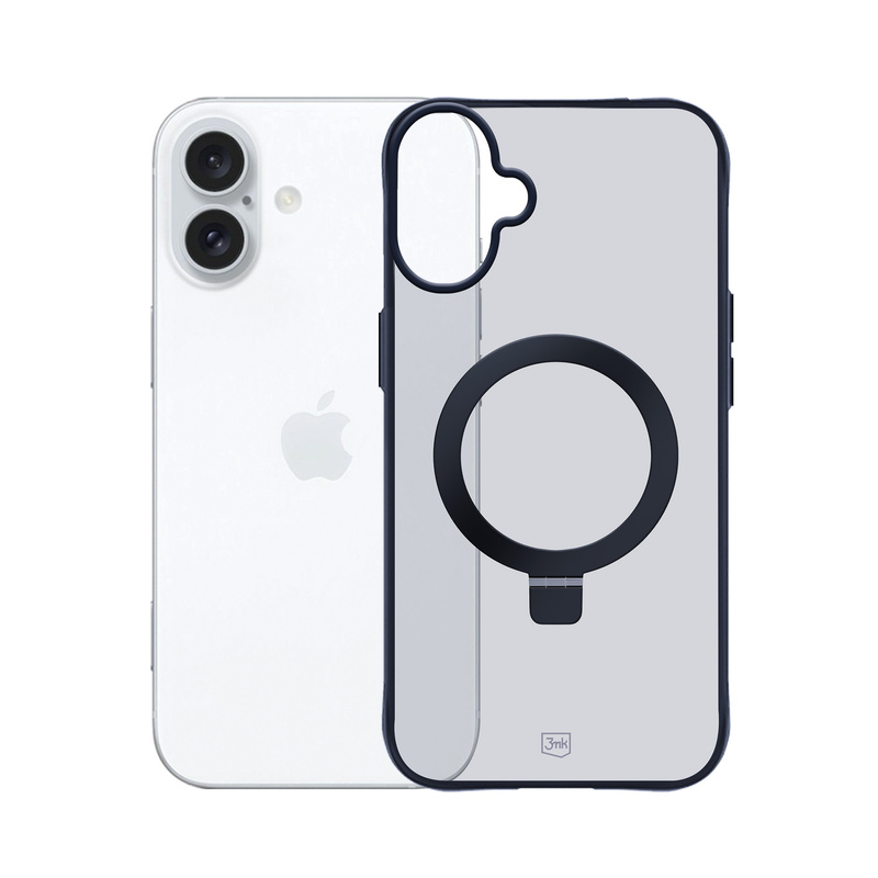3MK Smoke Case iPhone 16 Plus Magsafe & Stand