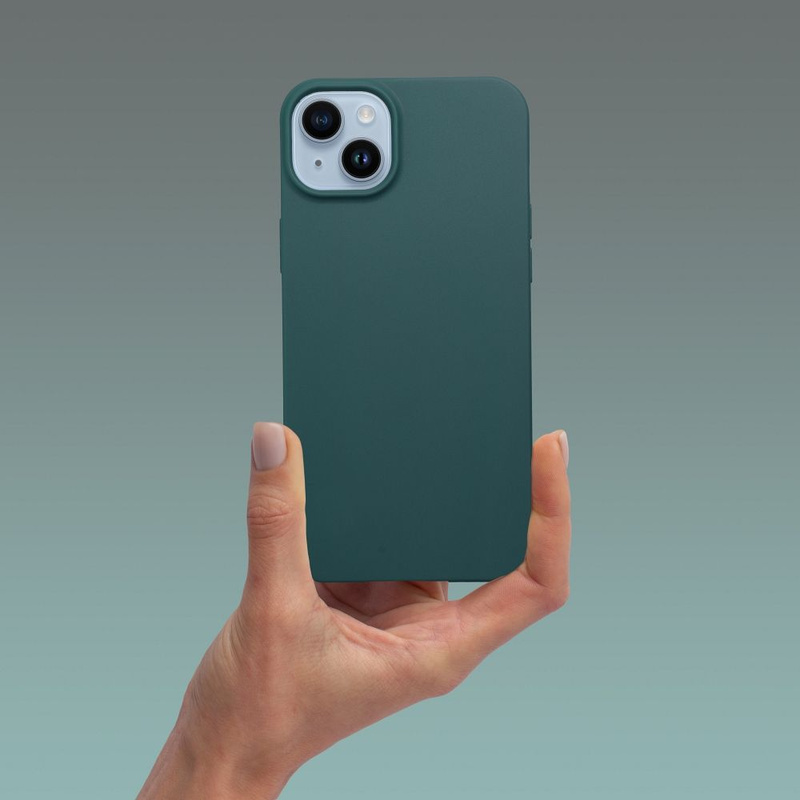Futerał MATT do IPHONE 16 Plus ciemnozielony