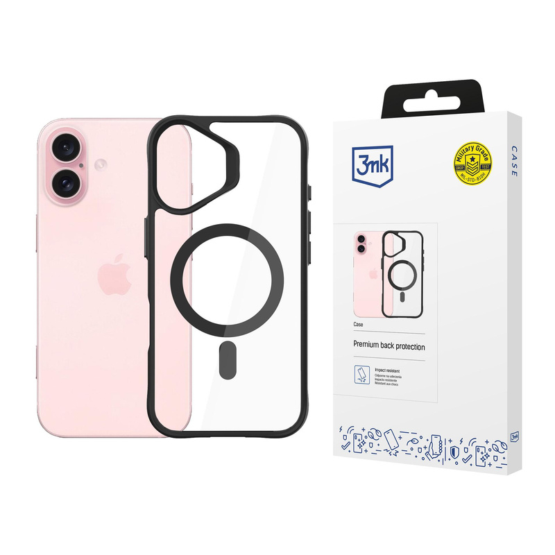 3MK Satin Armor MagCase iPhone 16 Plus 6.7"