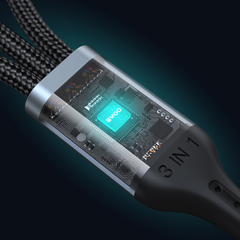 BWOO kabel X274 Fast 3 in 1 USB 3A