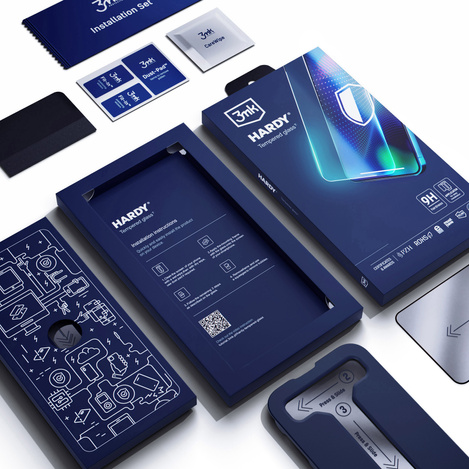 Szkło hartowane 3mk Hardy Tempered Glass na iPhone 15 Plus