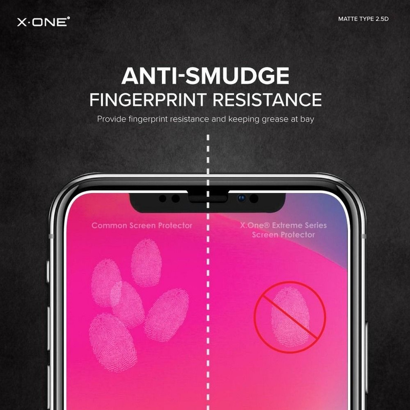 Szkło hartowane X-ONE Full Cover Extra Strong Crystal Clear - do iPhone 13/13 Pro/14 (full glue) czarny