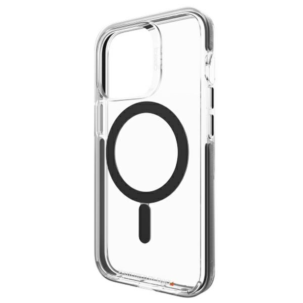 Gear4 Santa Cruz Snap - Schutzhülle für iPhone 13 Pro kompatibel mit MagSafe (schwarz)