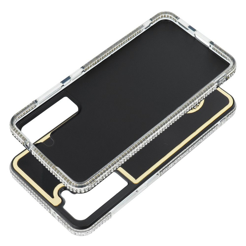 Futerał TEDDY BEAR do SAMSUNG S24 FE złoty