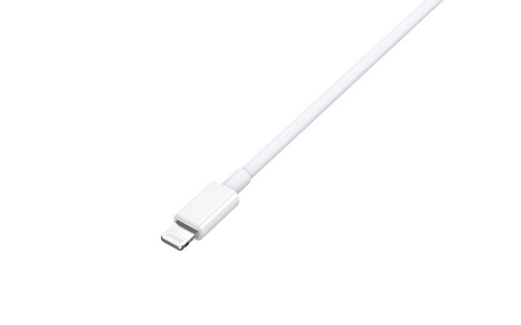 Ładowarka sieciowa MOONX MC04, USB-C PD 20W + USB QC3.0 + kabel USB-C/Lightning biała