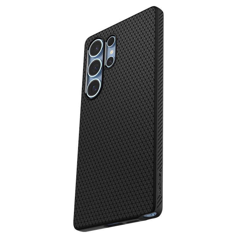 Spigen nakładka Liquid Air do Samsung Galaxy S25 Ultra Matowa Czarna