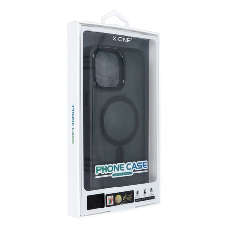 Futerał X-ONE Dropguard Magnetic Case Air (kompatybilny z MagSafe) - do Apple iPhone 15 Pro czarny