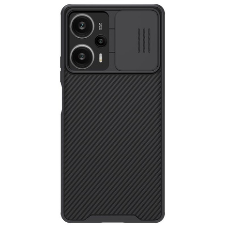 Xiaomi Redmi Note 12 Turbo / Xiaomi Poco F5 Armor Case mit Kameraabdeckung Nillkin CamShield Pro Case – Schwarz