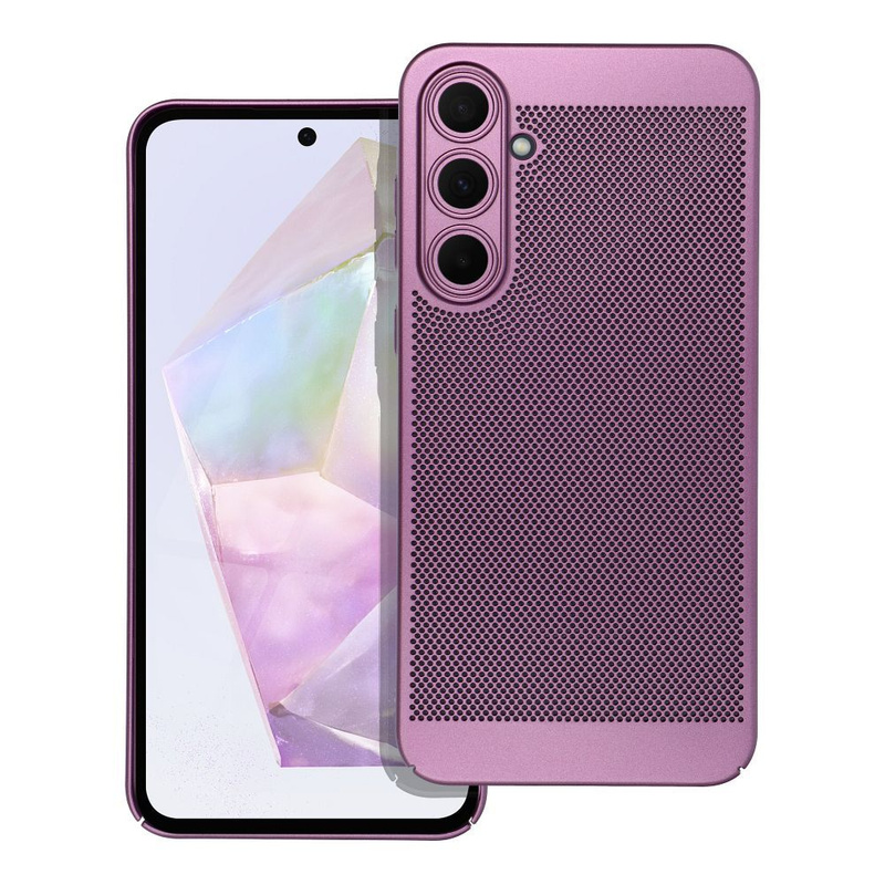 Futerał BREEZY do SAMSUNG A35 5G fioletowy