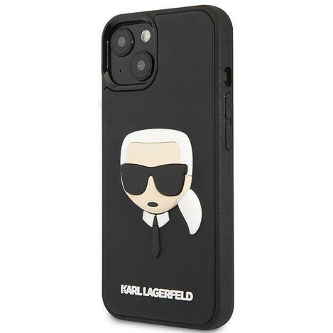 Karl Lagerfeld 3D Rubber Karl`s Head - Etui iPhone 14 Plus (czarny)
