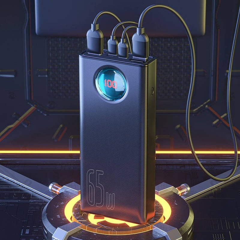 Baseus Amblight Powerbank 65W 30000mAh Overseas Edition weiß (PPLG000102)