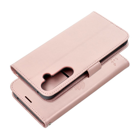 Kabura MEZZO Book do SAMSUNG A35 5G drzewo złoty róż