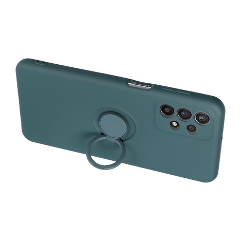 Futerał SILICONE RING do SAMSUNG S24 FE zielony