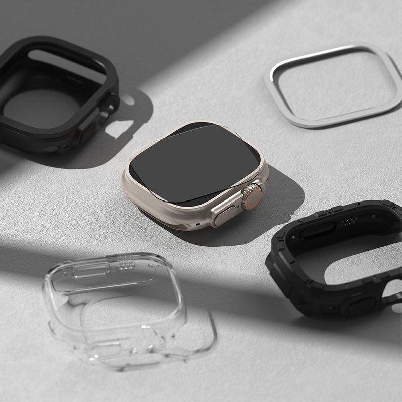 Gehärtetes Glas APPLE WATCH ULTRA 49MM Ringke ID FC Glass 4-pack