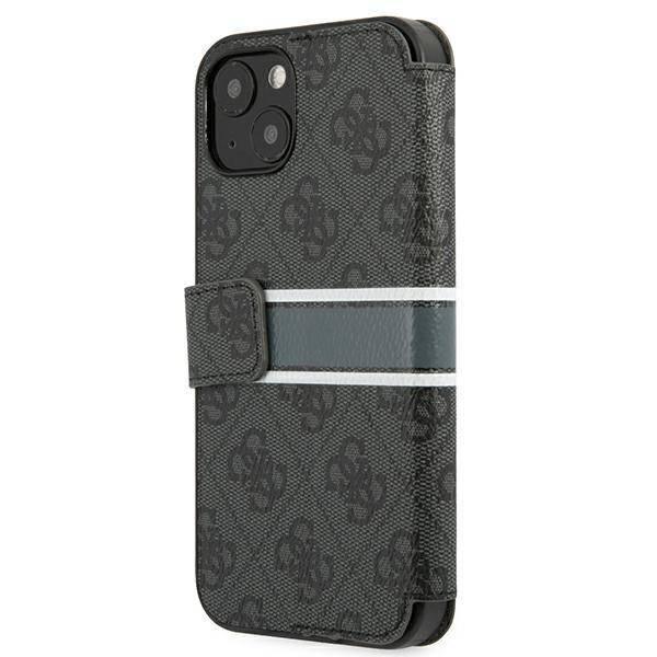 Guess GUBKP13S4GDGR iPhone 13 mini 5,4 &quot;gray / gray book 4G Stripe