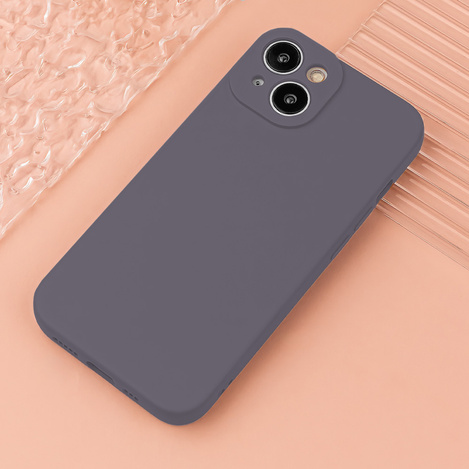 Nakładka Silicon do iPhone 15 Pro 6,1&quot; ciemnoszara