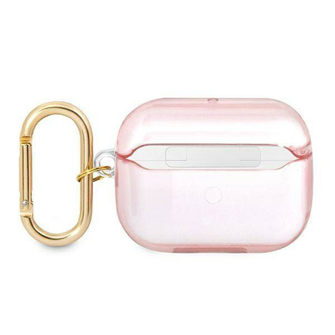 Schutzhülle APPLE AIRPODS PRO Guess AirPods Strap Collection (GUAPHHTSP) rosa