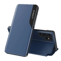 Eco Leather View Case Samsung Galaxy S25 Ultra Blue