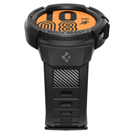 Spigen RUGGED ARMOR „PRO“ Watch UHR 5 PRO (45 MM) SCHWARZ