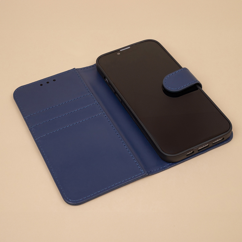 Etui Smart Classic do Samsung A71 granatowe