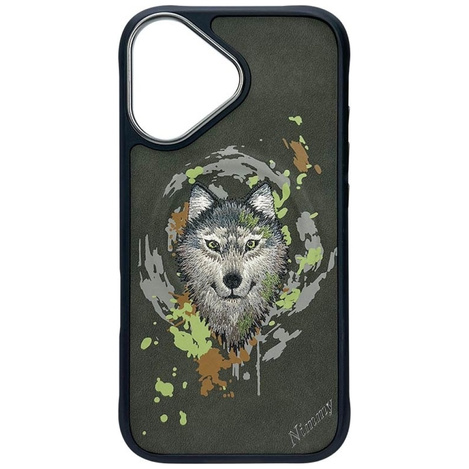 Etui Nimmy Wilk MagSafe do iPhone 16      ciemnoszary
