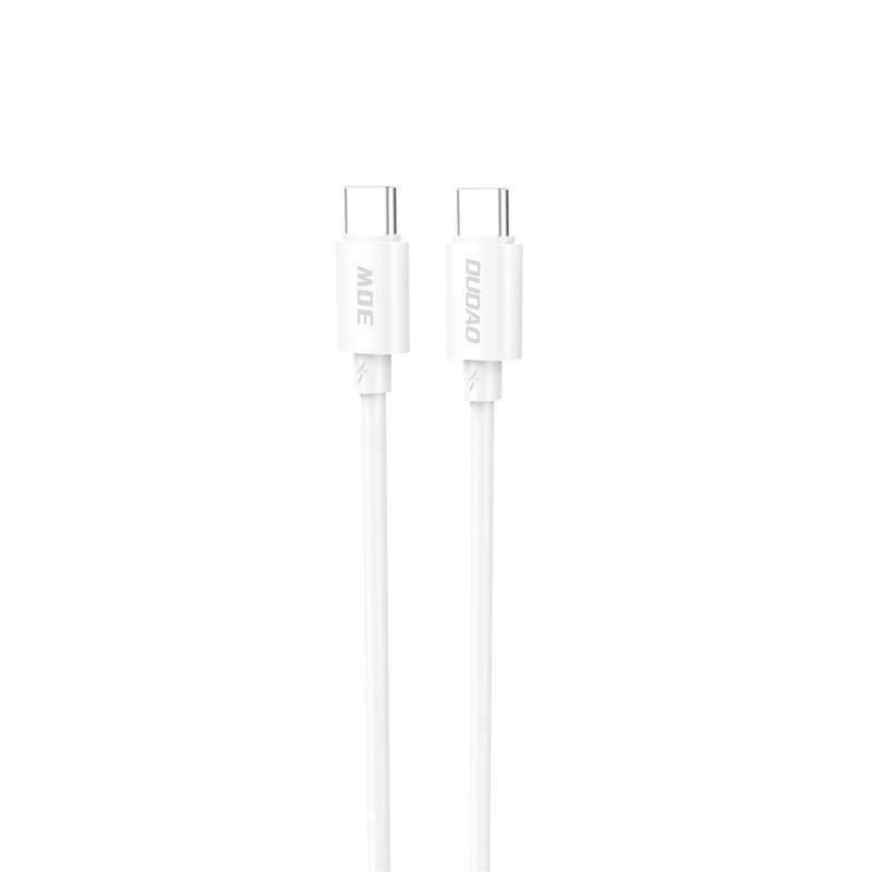 Kabel Dudao L4C USB-C / USB-C 30W 1.2m - biały