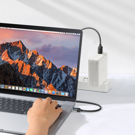 Joyroom USB C - USB C 100W cable for fast charging and data transfer 1.2 m black (S-CC100A4)