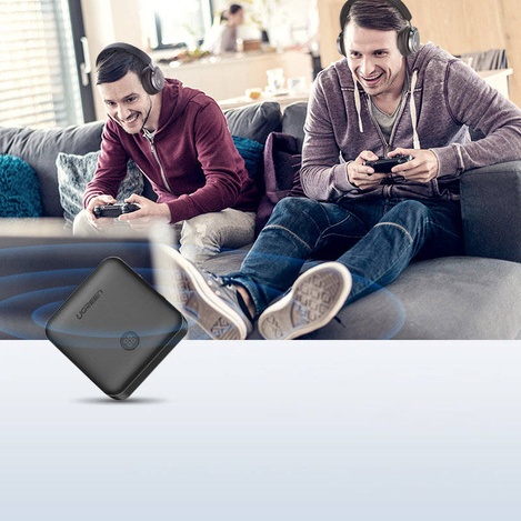 Ugreen 2in1 Bluetooth 5.0 Sender/Empfänger für Musik Schwarz (CM144)