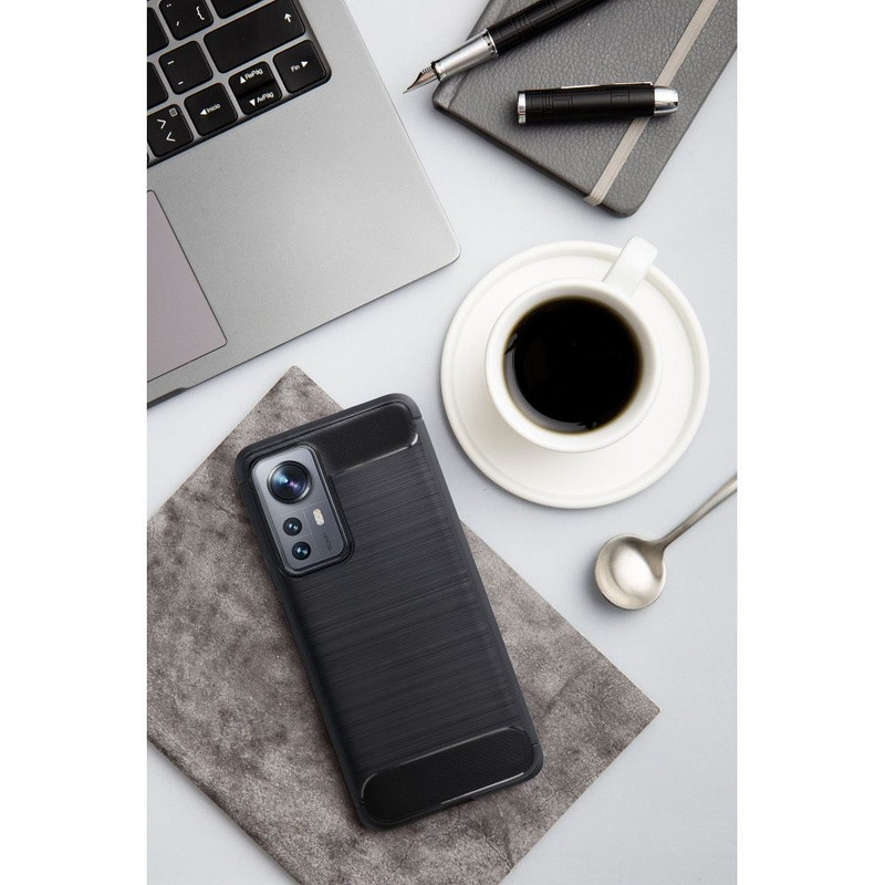 Schutzhülle SAMSUNG GALAXY A6 2018 Nexeri Carbon Gepanzert schwarz