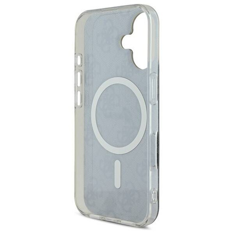 Original Case IPHONE 16 PLUS Guess Hardcase IML 4G MagSafe (GUHMP16MH4STK) black