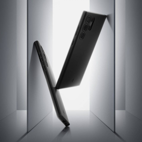 Etui SAMSUNG GALAXY S22 ULTRA Spigen Thin Fit czarne