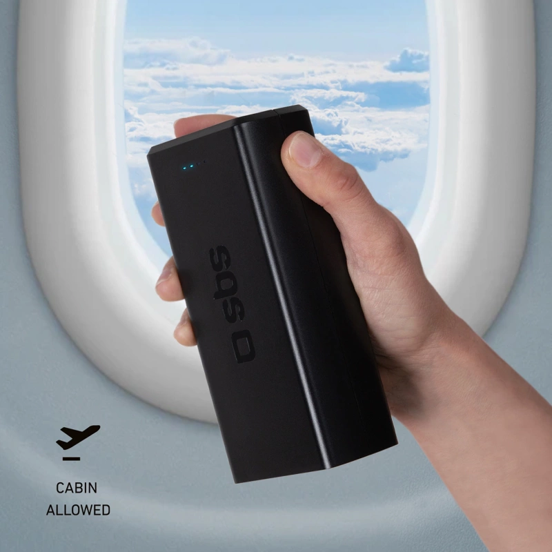 Powerbank SBS TTBB30000PD20K 30000 mAh 2 x USB-C 2 x USB-A - black