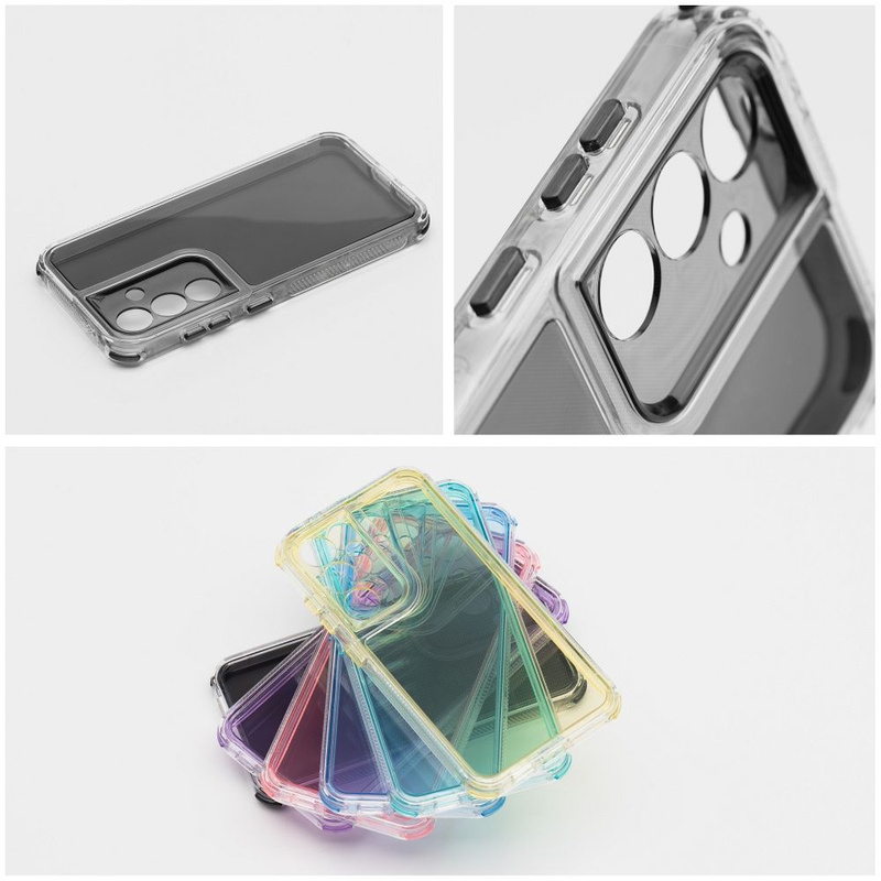 Futerał MATRIX CLEAR do SAMSUNG S25 FE czarny