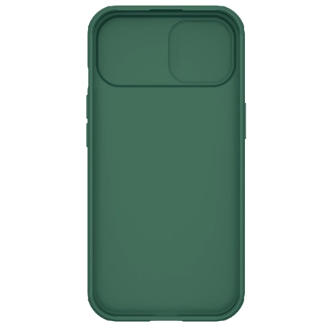 Nillkin CamShield Pro magnetische Hülle für iPhone 15 Plus mit Kameraschutz – Grün