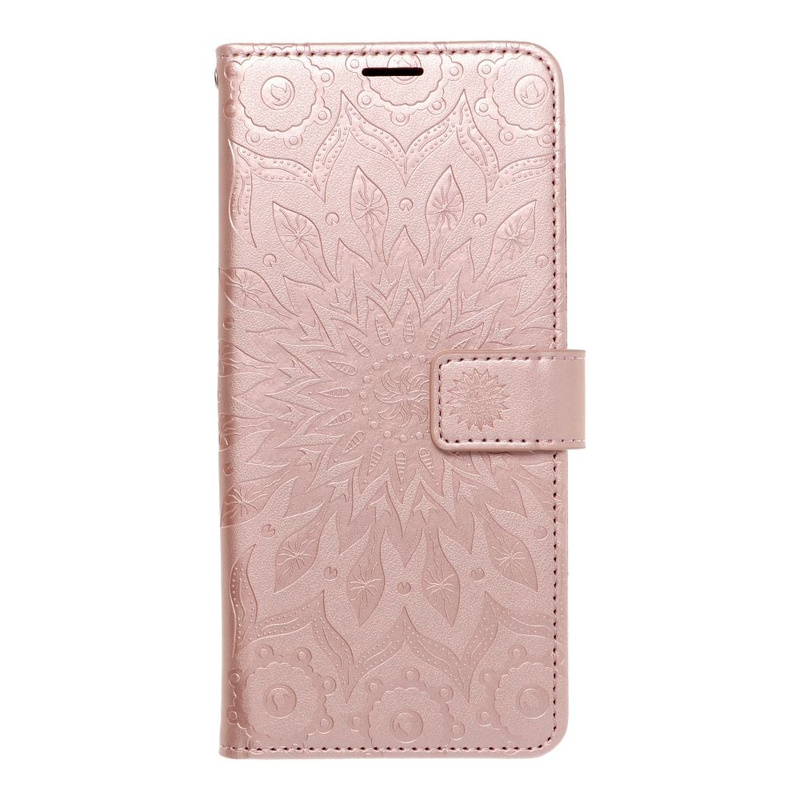 Kabura MEZZO Book do SAMSUNG S25 mandala złoty róż
