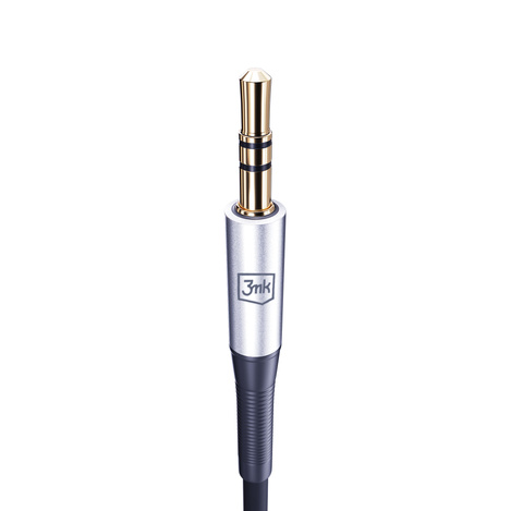 Kabel 3mk AUX minijack 3,5 mm - AUX minijack 3,5 mm