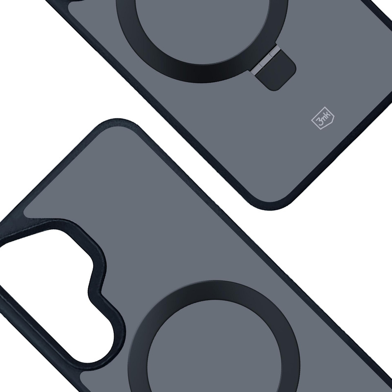 Samsung Galaxy S25+ - 3mk Smoke Case Mag&Stand