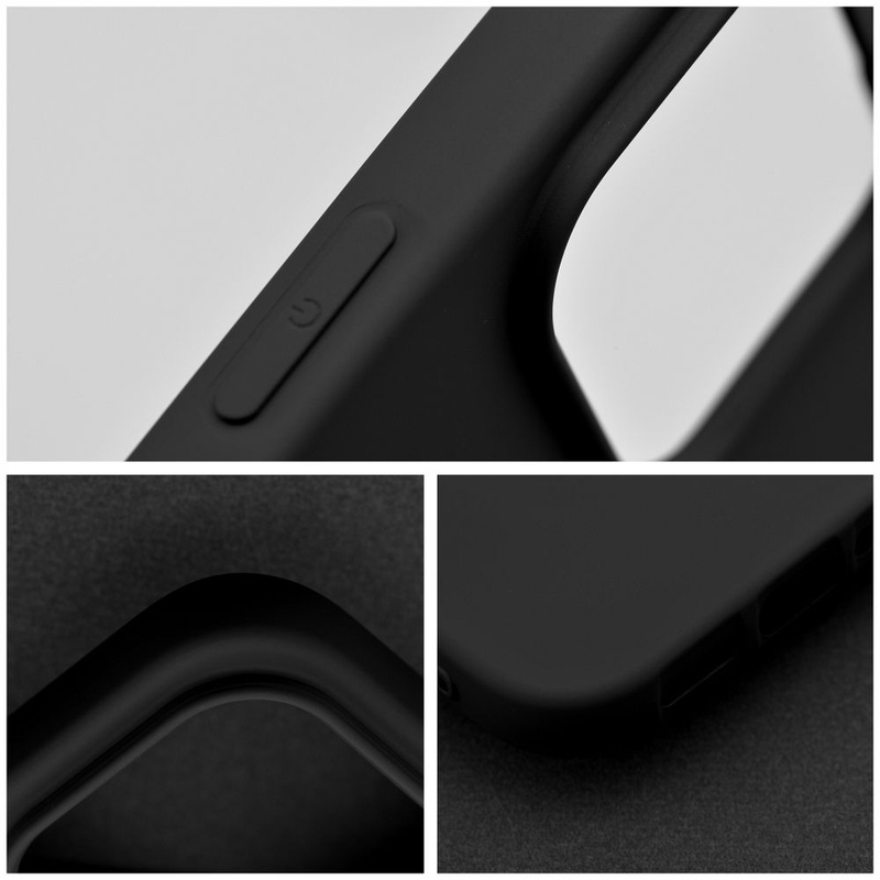 Futerał SILICONE do IPHONE 15 PLUS czarny