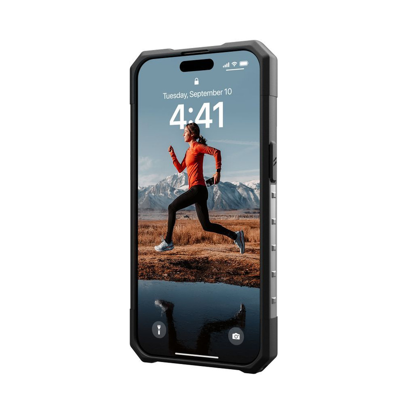 UAG Plasma - Schutzhülle für iPhone 15 Pro Max (Asche)