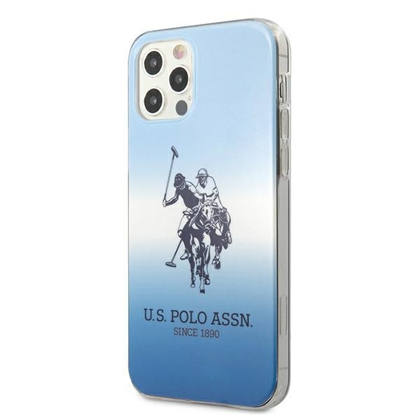US Polo USHCP12MPCDGBL iPhone 12 Pro / iPhone 12 niebieski/blue Gradient Collection