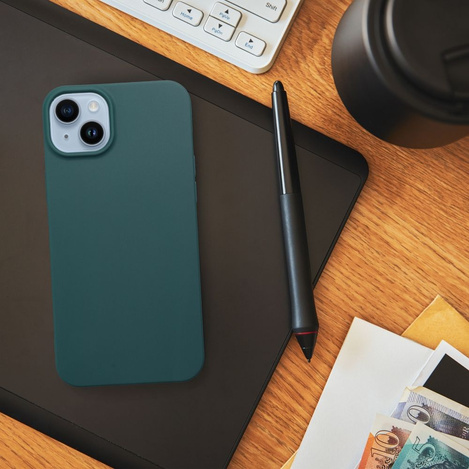Futerał MATT do IPHONE 16 Plus ciemnozielony
