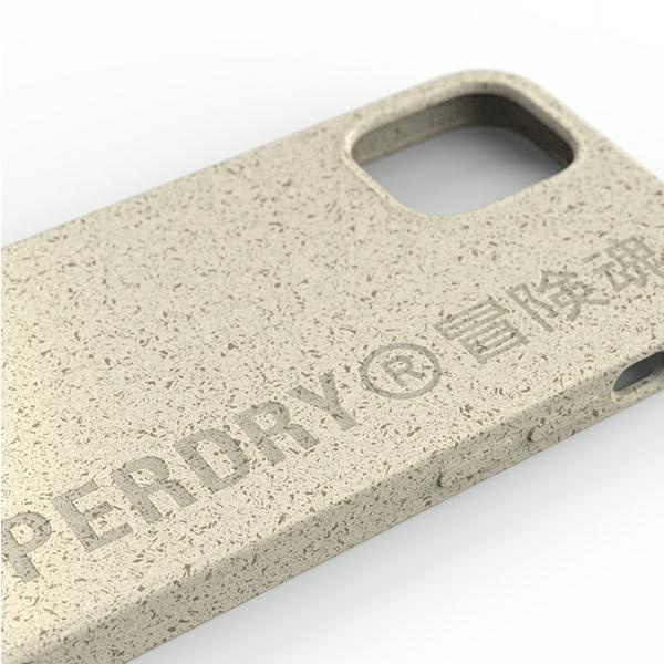 SuperDry Snap iPhone 12 mini Compostable Case sand / sand 42623