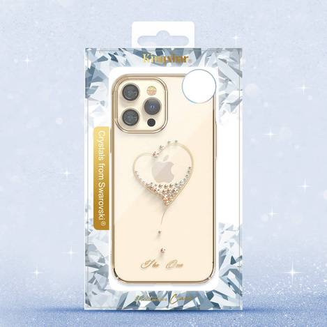 Kingxbar Elegant Series Hülle iPhone 13 Pro Max Hülle Rückseite transparent