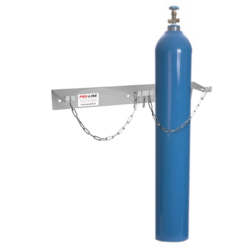 Wall holder for 1 gas cylinder, max. diameter 250 mm PRO-LINE cylinders